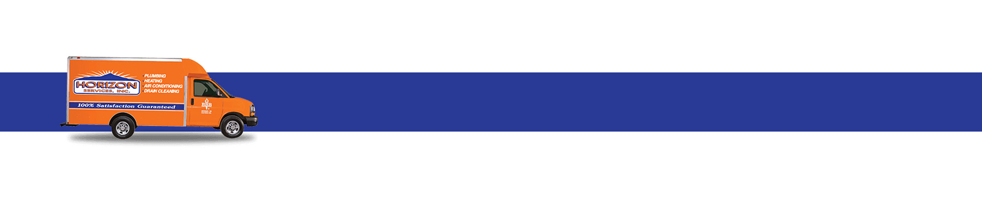 A Horizon van on the left hand side of the screen going to the right